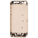 Full Housing Alloy Back Cover with Mute Button + Power Button + Volume Button + Nano SIM Card Tray for iPhone 5S (Light Gold)