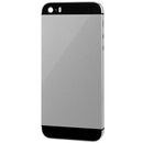 Full Housing Alloy Back Cover with Mute Button + Power Button + Volume Button + Nano SIM Card Tray for iPhone 5S(Grey)