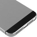 Full Housing Alloy Back Cover with Mute Button + Power Button + Volume Button + Nano SIM Card Tray for iPhone 5S(Grey)