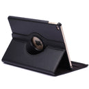 360 Degree Rotation Litchi Texture Flip Leather Case with 2 Gears Holder for iPad Air 2(Black)