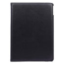 360 Degree Rotation Litchi Texture Flip Leather Case with 2 Gears Holder for iPad Air 2(Black)