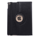 360 Degree Rotation Litchi Texture Flip Leather Case with 2 Gears Holder for iPad Air 2(Black)