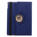 360 Degree Rotation Litchi Texture Flip Leather Case with 2 Gears Holder for iPad Air 2(Dark Blue)