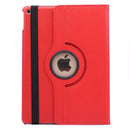 360 Degree Rotation Litchi Texture Flip Leather Case with 2 Gears Holder for iPad Air 2(Red)