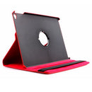 360 Degree Rotation Litchi Texture Flip Leather Case with 2 Gears Holder for iPad Air 2(Red)