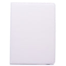 360 Degree Rotation Litchi Texture Flip Leather Case with 2 Gears Holder for iPad Air 2(White)