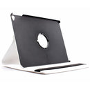 360 Degree Rotation Litchi Texture Flip Leather Case with 2 Gears Holder for iPad Air 2(White)