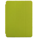 3-fold Naturally Treated Smart Leather Case with Sleep / Wake-up Function & Holder for iPad Air 2 (Fluorescent Green)