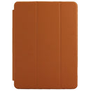 3-fold Naturally Treated Smart Leather Case with Sleep / Wake-up Function & Holder for iPad Air 2(Brown)