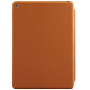 3-fold Naturally Treated Smart Leather Case with Sleep / Wake-up Function & Holder for iPad Air 2(Brown)