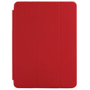 3-fold Naturally Treated Smart Leather Case with Sleep / Wake-up Function & Holder for iPad Air 2(Red)