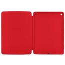 3-fold Naturally Treated Smart Leather Case with Sleep / Wake-up Function & Holder for iPad Air 2(Red)