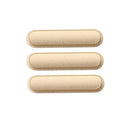 3 PCS Side Keys for iPad Air 2 / iPad 6(Gold)