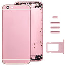 Full Assembly Housing Cover for iPhone 6, Including Back Cover & Card Tray & Volume Control Key & Power Button & Mute Switch Vibrator Key(Pink)