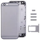 Full Assembly Housing Cover for iPhone 6, Including Back Cover & Card Tray & Volume Control Key & Power Button & Mute Switch Vibrator Key(Grey)