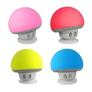 Mushroom Shape Bluetooth Speaker with Suction Holder(Black)