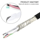 1m Elbow 8 Pin to USB Data / Charging Cable for iPhone, iPad(White)