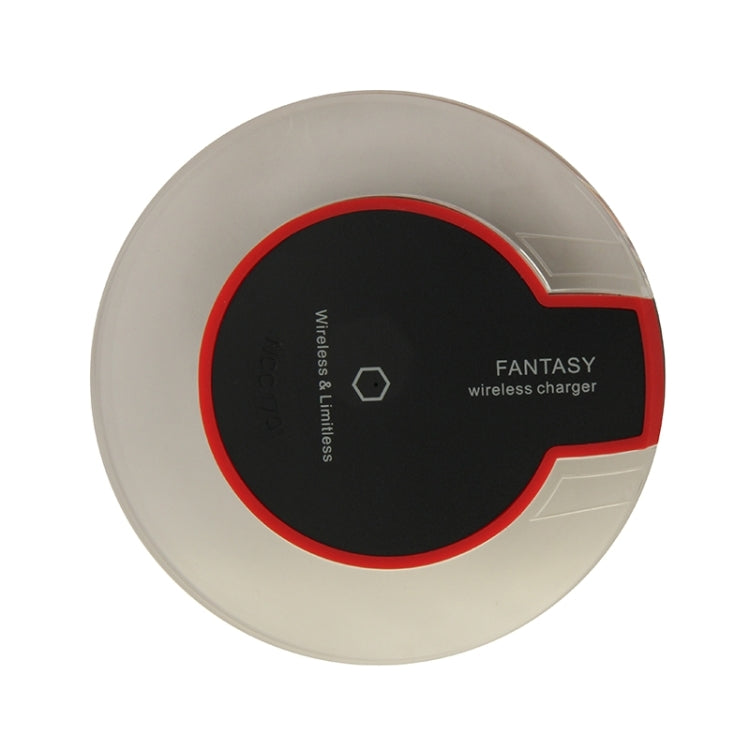 FANTASY Wireless Charger & 8Pin Wireless Charging Receiver, For iPhone 6 Plus / 6 / 5S / 5C / 5(Black)
