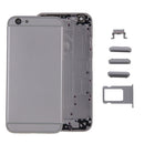 6 in 1 for iPhone 6 (Back Cover + Card Tray + Volume Control Key + Power Button + Mute Switch Vibrator Key + Sign) Full Assembly Housing Cover(Grey)