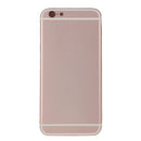 6 in 1 for iPhone 6 (Back Cover + Card Tray + Volume Control Key + Power Button + Mute Switch Vibrator Key + Sign) Full Assembly Housing Cover(Rose Gold)