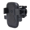 360 Degree Rotation Bicycle Phone Holder for iPhone 6 / iPhone 5 & 5C & 5S / iPhone 4 & 4S, Clip Size: 45mm-72mm(Black)