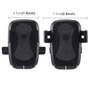 360 Degree Rotation Bicycle Phone Holder for iPhone 6 / iPhone 5 & 5C & 5S / iPhone 4 & 4S, Clip Size: 45mm-72mm(Black)