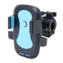 360 Degree Rotation Bicycle Phone Holder for iPhone 6 / iPhone 5 & 5C & 5S / iPhone 4 & 4S, Clip Size: 45mm-72mm(Blue)