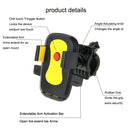 360 Degree Rotation Bicycle Phone Holder for iPhone 6 / iPhone 5 & 5C & 5S / iPhone 4 & 4S, Clip Size: 45mm-72mm(Blue)