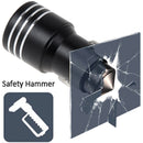 KX-C001 2 USB Ports 5V 4.2A Car Charger with Safety Hammer Function, For iPhone, iPad, Galaxy, Huawei, Xiaomi, LG, HTC, other Smart Phones and Tablets(Black)