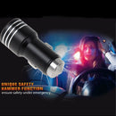 KX-C001 2 USB Ports 5V 4.2A Car Charger with Safety Hammer Function, For iPhone, iPad, Galaxy, Huawei, Xiaomi, LG, HTC, other Smart Phones and Tablets(Black)