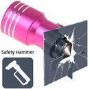 KX-C001 2 USB Ports 5V 4.2A Car Charger with Safety Hammer Function, KX-C001 2 USB Ports 5V 4.2A Car Charger with Safety Hammer Function for iPad Air 2 & Air / 4 & 3 & 2 / iPhone 6 & 6 Plus / 5 & 5S / 4 & 4S / Xiaomi / Nokia / Samsung / HTC(Magenta)