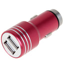 KX-C001 2 USB Ports 5V 4.2A Car Charger with Safety Hammer Function, KX-C001 2 USB Ports 5V 4.2A Car Charger with Safety Hammer Function for iPad Air 2 & Air / 4 & 3 & 2 / iPhone 6 & 6 Plus / 5 & 5S / 4 & 4S / Xiaomi / Nokia / Samsung / HTC(Red)
