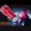 KX-C001 2 USB Ports 5V 4.2A Car Charger with Safety Hammer Function, KX-C001 2 USB Ports 5V 4.2A Car Charger with Safety Hammer Function for iPad Air 2 & Air / 4 & 3 & 2 / iPhone 6 & 6 Plus / 5 & 5S / 4 & 4S / Xiaomi / Nokia / Samsung / HTC(Red)