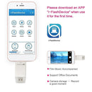 16GB i-Flash Driver HD U Disk USB Drive Memory Stick for iPhone / iPad / iPod touch(White)