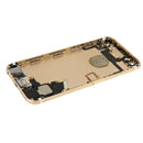 Full Housing Back Cover with Power Button & Volume Button Flex Cable & Charging Port Flex Cable & Speaker Ringer Buzzer for iPhone 6(Gold)