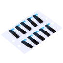 Ear Speaker Mesh Cover with Gasket for iPhone 6 & 6 Plus, 10 pairs/set