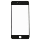 Front Screen Outer Glass Lens with Front LCD Screen Bezel Frame for iPhone 6s Plus(Black)