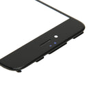 Front Screen Outer Glass Lens with Front LCD Screen Bezel Frame for iPhone 6s Plus(Black)