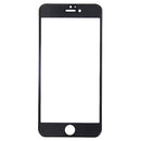 0.26mm 9H+ Surface hardness 2.5d full screen cover explosion-proof tempered glass film iPhone 6s Plus(black)(Black)