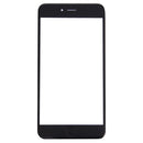 3 in 1 for iPhone 6s Plus (Front Screen Outer Glass Lens + Front Housing LCD Frame + Home Button)(Black)