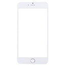 3 in 1 for iPhone 6s Plus (Front Screen Outer Glass Lens + Front Housing LCD Frame + Home Button)(Silver)