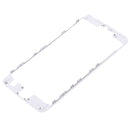 3 in 1 for iPhone 6s Plus (Front Screen Outer Glass Lens + Front Housing LCD Frame + Home Button)(Silver)