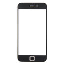 Front Screen Outer Glass Lens with Home Button for iPhone 6s Plus(Black)