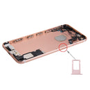 Battery Back Cover Assembly with Card Tray for iPhone 6s Plus(Rose Gold)