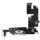 Charging Port Dock Connector Flex Cable for iPhone 6 Plus(White)