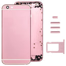 Full Assembly Housing Cover for iPhone 6 Plus, Including Back Cover & Card Tray & Volume Control Key & Power Button & Mute Switch Vibrator Key(Pink)