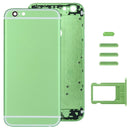Full Assembly Housing Cover for iPhone 6 Plus, Including Back Cover & Card Tray & Volume Control Key & Power Button & Mute Switch Vibrator Key(Green)