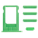 Full Assembly Housing Cover for iPhone 6 Plus, Including Back Cover & Card Tray & Volume Control Key & Power Button & Mute Switch Vibrator Key(Green)