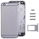 Full Assembly Housing Cover for iPhone 6 Plus, Including Back Cover & Card Tray & Volume Control Key & Power Button & Mute Switch Vibrator Key(Grey)