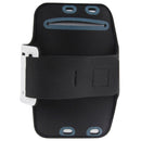 Sport Armband Case with Earphone Hole and Key Pocket for iPhone 6 Plus(White)